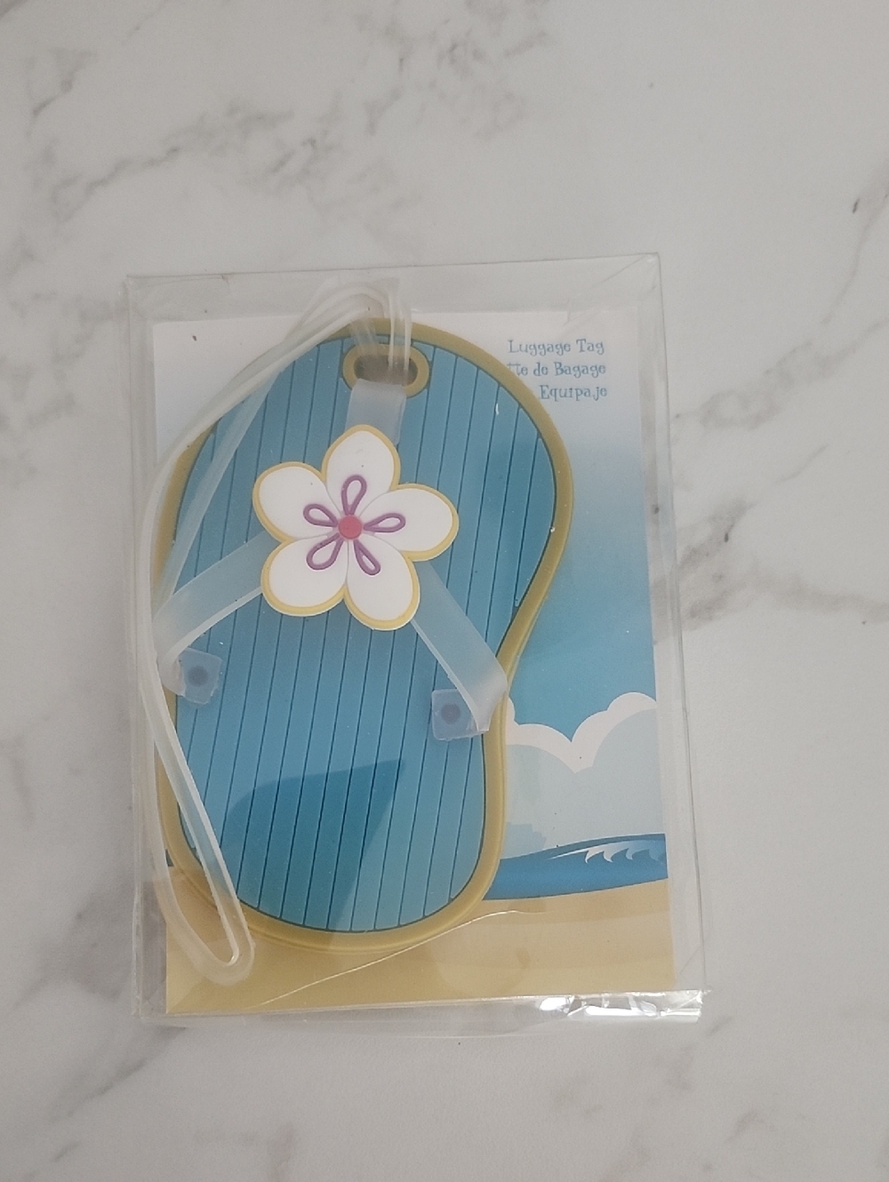 Kate Aspen Flip Flop Luggage Tag